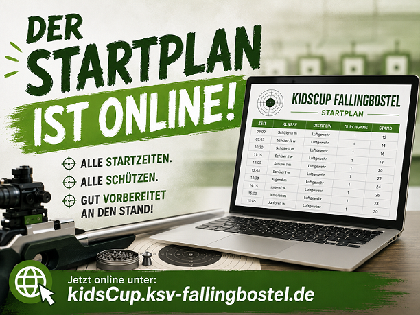 Startplan für KidsCup-Finale online!